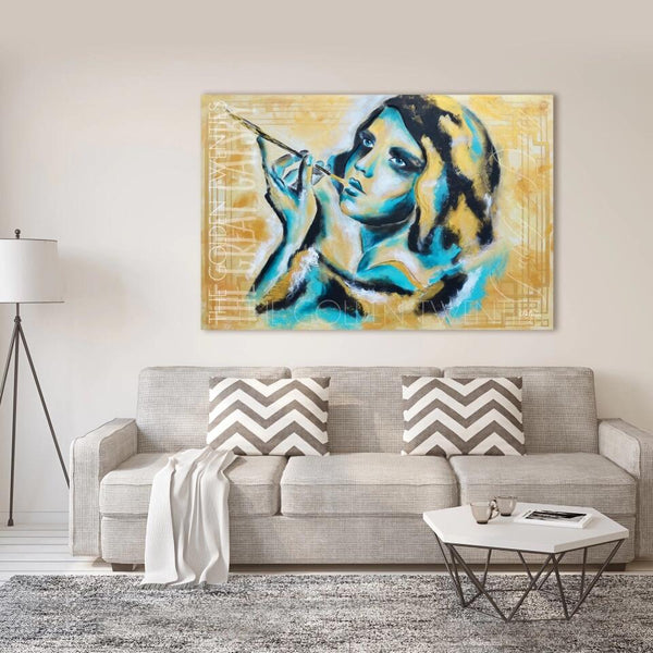 Leinwand Bild "Golden Twenties" ♡ Wandbilder aus Tirol kaufen