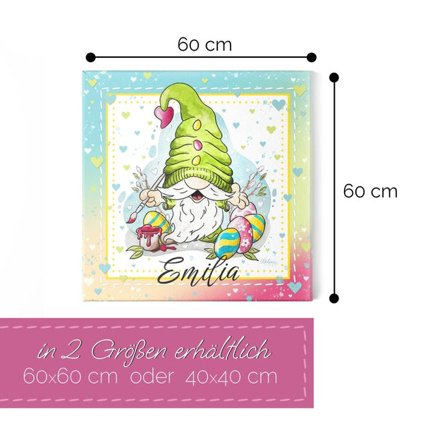 Wichtel Bild . PAINTY ♡ Geschenk für Ostern