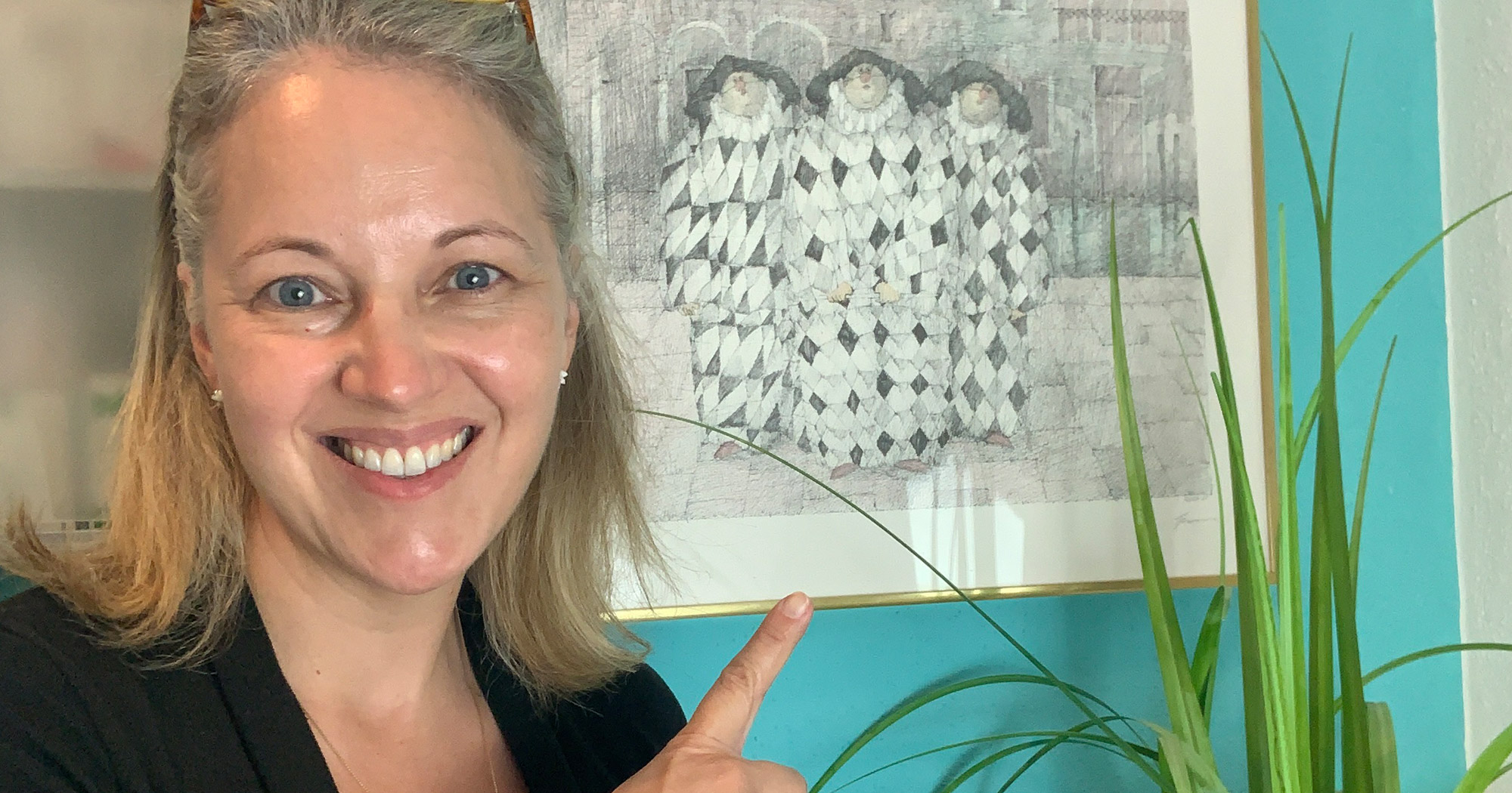 Künstler Portrait Paul Flora . by Pop Art Künstler aus Tirol in Österreich