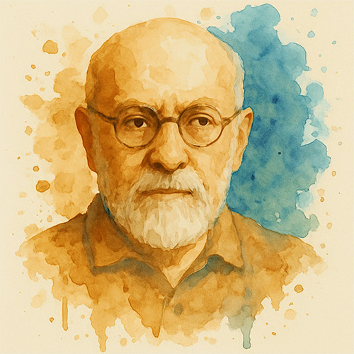 Foto: Künstler Zitat von Henri Matisse von Delizia aus Österreich Tirol - Wandbild als Kunst Portrait + Wandbild Gemälde